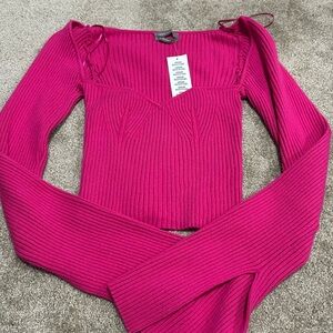 Urban sweater sweetheart neckline top, super cute and comfy ,price is negotiable